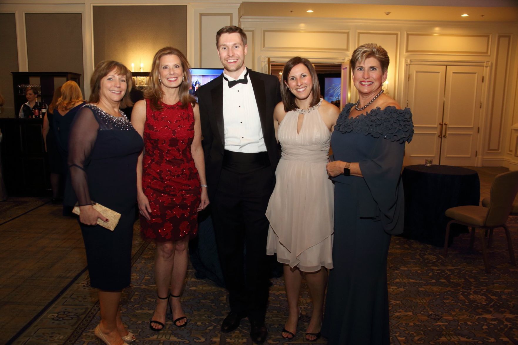 Kay Bradley, Marilyn Bush, JT Mosbacher, Heidi Mosbacher, Merry Mosbacher